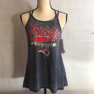 Teen Girl Tank Top NEW NFL Patriots Top